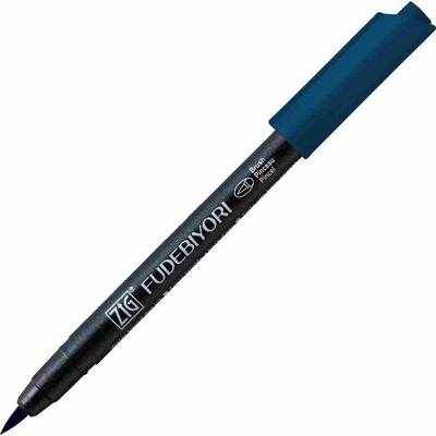 Zig Fudebiyori Brush Pen Yaldızlı 038 Peacock Blue