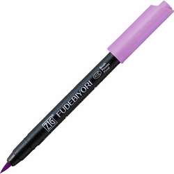 Zig - Zig Fudebiyori Brush Pen Yaldızlı 081 Light Violet