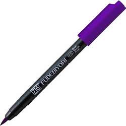 Zig - Zig Fudebiyori Brush Pen Yaldızlı 084 Deep Violet
