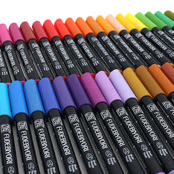 Zig - Zig Fudebiyori Brush Pen Yaldızlı Fırça Uçlu Marker Kalem (1)