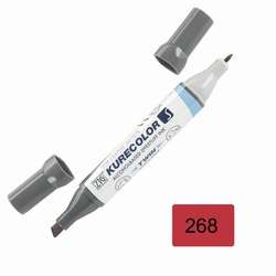 Zig - Zig Kurecolor KC3000 Twin S Marker 268 Deep Red