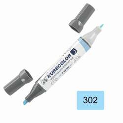 Zig - Zig Kurecolor KC3000 Twin S Marker 302 Light Blue