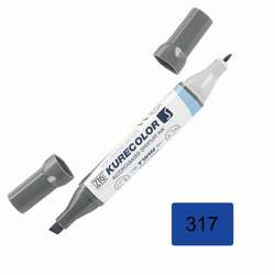 Zig - Zig Kurecolor KC3000 Twin S Marker 317 Blue