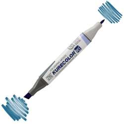 Zig - Zig Kurecolor KC3000 Twin S Marker 339 Peacock Blue