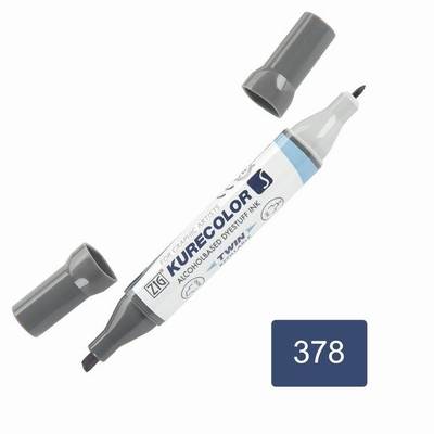 Zig Kurecolor KC3000 Twin S Marker 378 Deep Blue