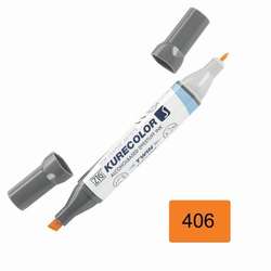 Zig - Zig Kurecolor KC3000 Twin S Marker 406 Cadmium Orange