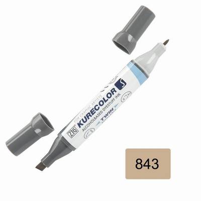 Zig Kurecolor KC3000 Twin S Marker 843 Brick Beige