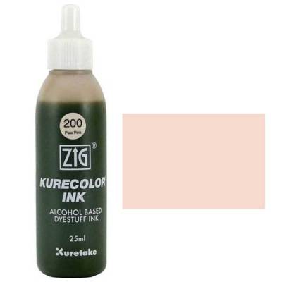 Zig Kurecolor Refill Ink Mürekkep 200 Pale Pink 25ml