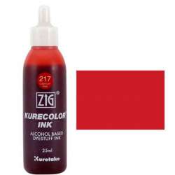 Zig - Zig Kurecolor Refill Ink Mürekkep 217 Cadmium Red 25ml