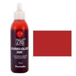 Zig - Zig Kurecolor Refill Ink Mürekkep 218 Red 25ml