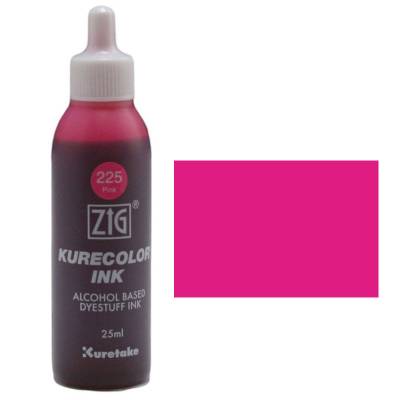 Zig Kurecolor Refill Ink Mürekkep 225 Pink 25ml