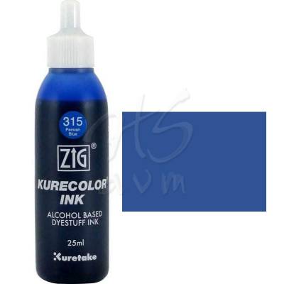 Zig Kurecolor Refill Ink Mürekkep 315 Persian Blue 25ml