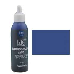 Zig - Zig Kurecolor Refill Ink Mürekkep 316 Menthol Violet 25ml