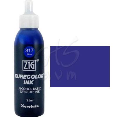 Zig Kurecolor Refill Ink Mürekkep 317 Blue 25ml