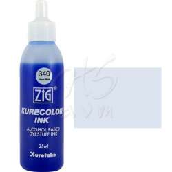 Zig - Zig Kurecolor Refill Ink Mürekkep 340 Haze Blue 25ml