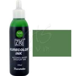 Zig - Zig Kurecolor Refill Ink Mürekkep 505 May Green 25ml