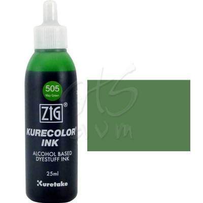 Zig Kurecolor Refill Ink Mürekkep 505 May Green 25ml