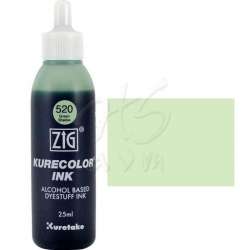 Zig - Zig Kurecolor Refill Ink Mürekkep 520 Green Shadow 25ml