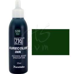 Zig - Zig Kurecolor Refill Ink Mürekkep 539 Marine Green 25ml