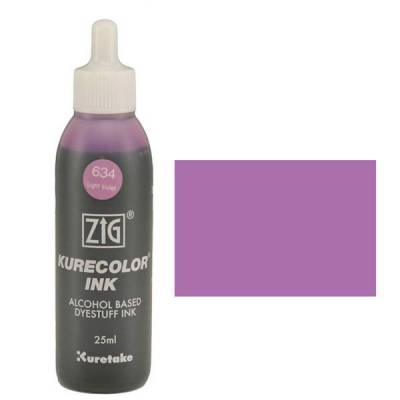 Zig Kurecolor Refill Ink Mürekkep 634 Light Violet 25ml