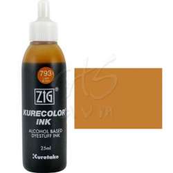 Zig - Zig Kurecolor Refill Ink Mürekkep 793 Light Brown 25ml