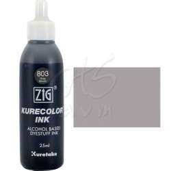 Zig - Zig Kurecolor Refill Ink Mürekkep 803 Gray Brown 25ml