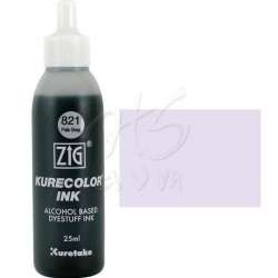 Zig - Zig Kurecolor Refill Ink Mürekkep 821 Pale Gray 25ml