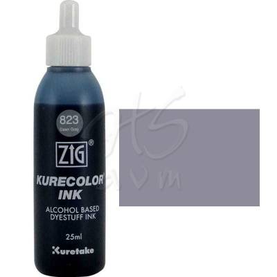 Zig Kurecolor Refill Ink Mürekkep 823 Dawn Gray 25ml