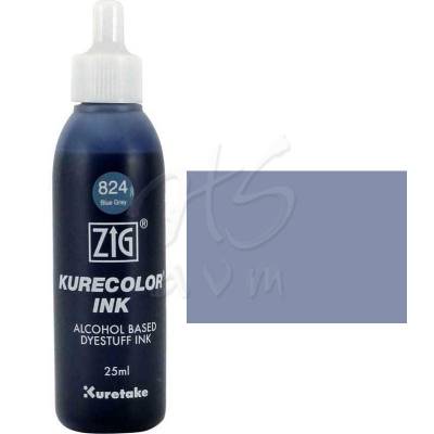 Zig Kurecolor Refill Ink Mürekkep 824 Blue Gray 25ml