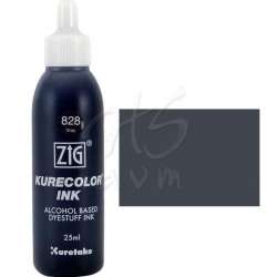 Zig - Zig Kurecolor Refill Ink Mürekkep 828 Gray 25ml