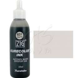Zig - Zig Kurecolor Refill Ink Mürekkep 831 Gray Tint 25ml