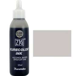 Zig - Zig Kurecolor Refill Ink Mürekkep C03 Cool Gray 3 25ml