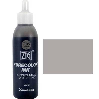 Zig Kurecolor Refill Ink Mürekkep C05 Cool Gray 5 25ml