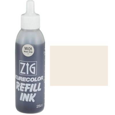 Zig Kurecolor Refill Ink Mürekkep W01 Warm Gray 1 25ml