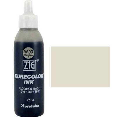 Zig Kurecolor Refill Ink Mürekkep W01 Warm Gray 3 25ml