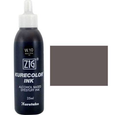 Zig Kurecolor Refill Ink Mürekkep W010 Warm Gray 10 25ml