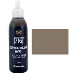 Zig - Zig Kurecolor Refill Ink Mürekkep W08 Warm Gray 8 25ml