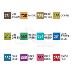 Zig Kurecolor Twin WS Marker KC3000N 12li Set 12B4 - 3