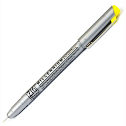 Zig - Zig Millennium Teknik Çizim Kalemi 0.1mm Sarı