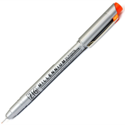 Zig - Zig Millennium Teknik Çizim Kalemi 0.3mm Turuncu