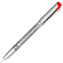 Zig - Zig Millennium Teknik Çizim Kalemi 0.5mm Kırmızı