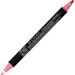 Zig - Zig Writer Chalk Pastel Colours Çift Uçlu Marker Kalem 0.5mm & 1.2mm Pink