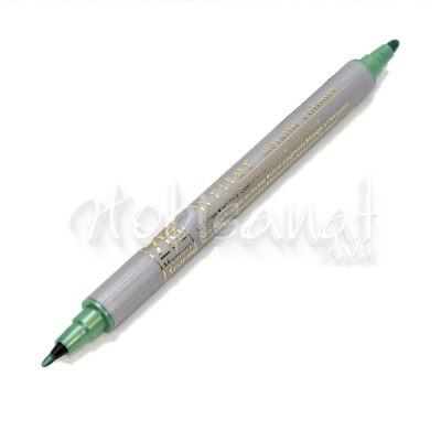 Zig Writer Metallic Colours Çift Uçlu Marker Kalem 121 Green