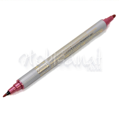 Zig Writer Metallic Colours Çift Uçlu Marker Kalem 126 Red