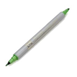 Zig - Zig Writer Metallic Colours Çift Uçlu Marker Kalem 128 Light Green
